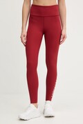 Calvin Klein Performance legginsy treningowe kolor bordowy gładkie LVGWS5L612