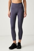 Puma športové legíny dámske Essential Tight fialové high waist 525899