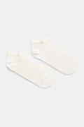 Calvin Klein skarpetki 2-pack damskie kolor biały 701231383