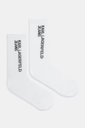 Karl Lagerfeld Jeans șosete 2-pack culoarea alb, A1M47050