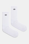 Alpha Industries ciorapi de bumbac Basic Socks 3 Pack 3-pack culoarea alb, 156986