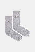 Lacoste skarpetki 2-pack kolor szary RA3147