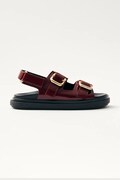 Alohas sandali in pelle Harper donna colore granata S100731-01