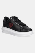 Karl Lagerfeld sneakers din piele KAPRI culoarea negru, KL62515V