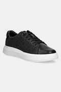 Αθλητικά Calvin Klein CUPSOLE LACE UP MONO χρώμα: μαύρο, HW0HW02445