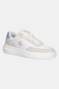 Αθλητικά Calvin Klein Jeans CHUNKY CUPSOLE LOW MIX IN χρώμα: άσπρο, YW0YW01768