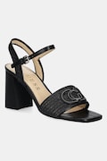 Guess sandale GANIKA culoarea negru, FLJGNK FAB03