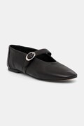 Aldo balerini de piele QUINCEY culoarea negru, 13931941