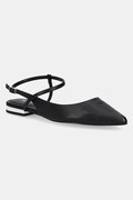Aldo balerini de piele SARINE culoarea negru, cu toc deschis, 13727786