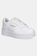 Шкіряні кросівки Puma Palermo Elevata Lth Wns жіночі колір білий 400461