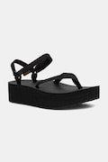 Sandali Teva Flatform Sandal Slim ženski, črna barva, 1164630
