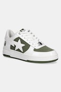 Кожени маратонки A Bathing Ape BAPE STA #6 L в зелено 1K80291306