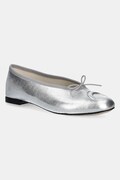 Kožené baleríny Marine Serre Lilouh Soft Nappa MS x Repetto stříbrná barva, WFW053A.RLEA0032