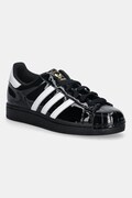 adidas Originals sneakersy skórzane Superstar II W damskie kolor czarny JS4009