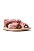 Παιδικά δερμάτινα σανδάλια Camper Bicho TWS FW χρώμα: ροζ, K800580