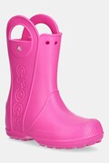 Crocs kalosze HANDLE IT RAIN BOOT KIDS kolor różowy 211052