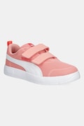 Dětské sneakers boty Puma Courtflex V3 Mesh PS oranžová barva, 398085