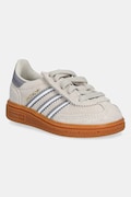 adidas Originals sneakers de piele întoarsă pentru copii HANDBALL SPEZIAL culoarea bej, JI0459