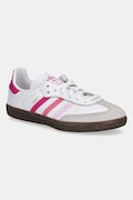 Detské kožené tenisky adidas Originals SAMBA OG ružová farba, JP5494