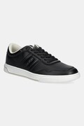 Tenisky Calvin Klein LOW TOP LACE UP LOGO čierna farba, HM0HM01653