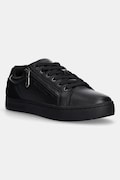 Calvin Klein Jeans sneakersy skórzane CLASSIC CUPSOLE ZIP LOW IN kolor czarny YM0YM01254