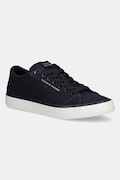 Tommy Hilfiger sportcipő TH HI VULC LOW CORE CANVAS sötétkék, FM0FM05396