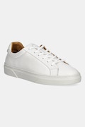 Hackett London sneakers din piele HACKNEY LACE bărbați, culoarea alb, HMS21471