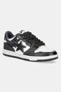 A Bathing Ape sneakers BAPE SK8 STA #1 M2 men's black color 1K80191310