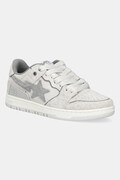 Δερμάτινα sneakers A Bathing Ape BAPE SK8 STA #3 M2 χρώμα: γκρι, 1K80191312