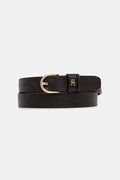 Tommy Hilfiger pasek damski skórzany brązowy AW0AW16836