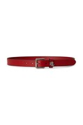 Lauren Ralph Lauren pasek damski skórzany czerwony 412968763