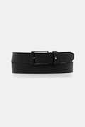 Tommy Hilfiger curea de piele barbati, culoarea negru, AM0AM13016