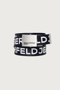 Karl Lagerfeld Jeans pasek dwustronny granatowy A1M33131