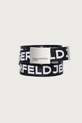 Karl Lagerfeld Jeans pasek dwustronny granatowy A1M33131