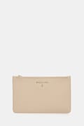 Patrizia Pepe portfel skórzany kolor beżowy 8Q0025 L001