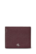 Шкіряний гаманець Lauren Ralph Lauren колір чорний 432962112