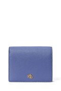 Lauren Ralph Lauren portfel damski skórzany niebieski 432962112