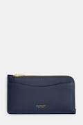 Coach portfel skórzany damskie kolor granatowy CZ112