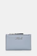 Karl Lagerfeld portfel damski kolor niebieski A1W32104
