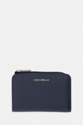 Coccinelle портфейл дамски от кожа тъмносин E2 MW5 11 D1 01