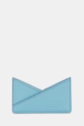 Δερμάτινη θήκη για κάρτες MM6 Maison Margiela χρώμα: μπλε, SA6UI0014.P7183