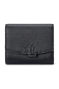 Lauren Ralph Lauren portfel skórzany damski kolor czarny 432966782