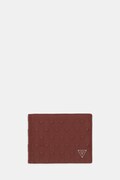 Кожен портфейл Guess MADRID мъжки в черно SMMADL LEA20