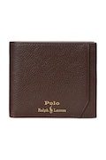 Polo Ralph Lauren portofel de piele bărbați, culoarea maro, 405963224