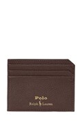 Polo Ralph Lauren etui na karty męskie skórzane brązowe 405963226