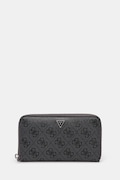 Guess portafoglio in pelle LYON uomo colore grigio SMLYLL LEA28
