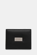 Kožená peněženka MM6 Maison Margiela černá barva, SA5UI0015.P7258
