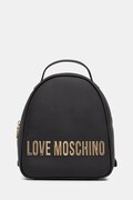 Ruksak Love Moschino za žene, boja: crna, mali, s aplikacijom, JC4197PP1