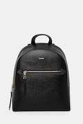 Kožený batoh Dkny dámský, černá barva, malý, hladký, R51K3J33