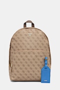 Guess plecak MILANO męski kolor beżowy duży wzorzysty HMMILO P5219